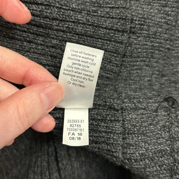 Athleta Style #352993 Sentinel Sweater Moto Wrap Jacket Small - Picture 13 of 13